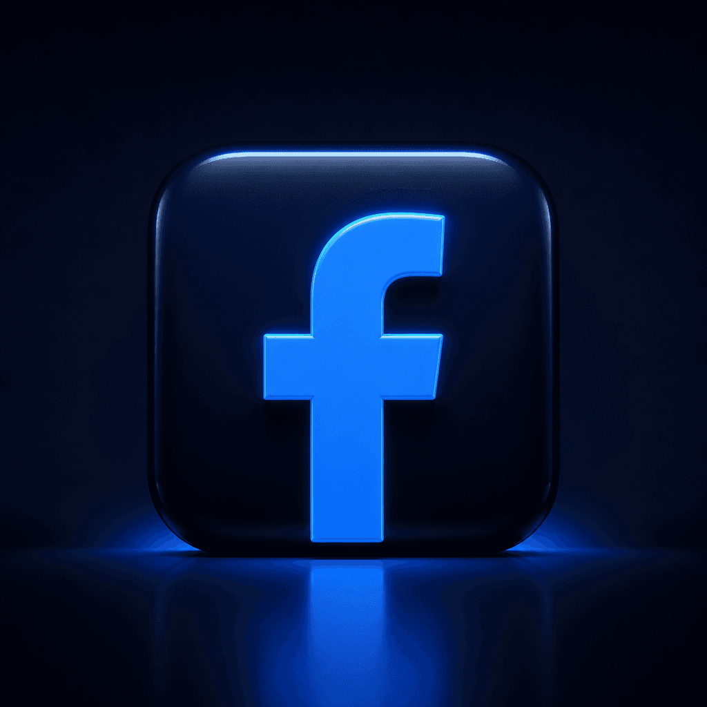 Social media advertising on a smartphone